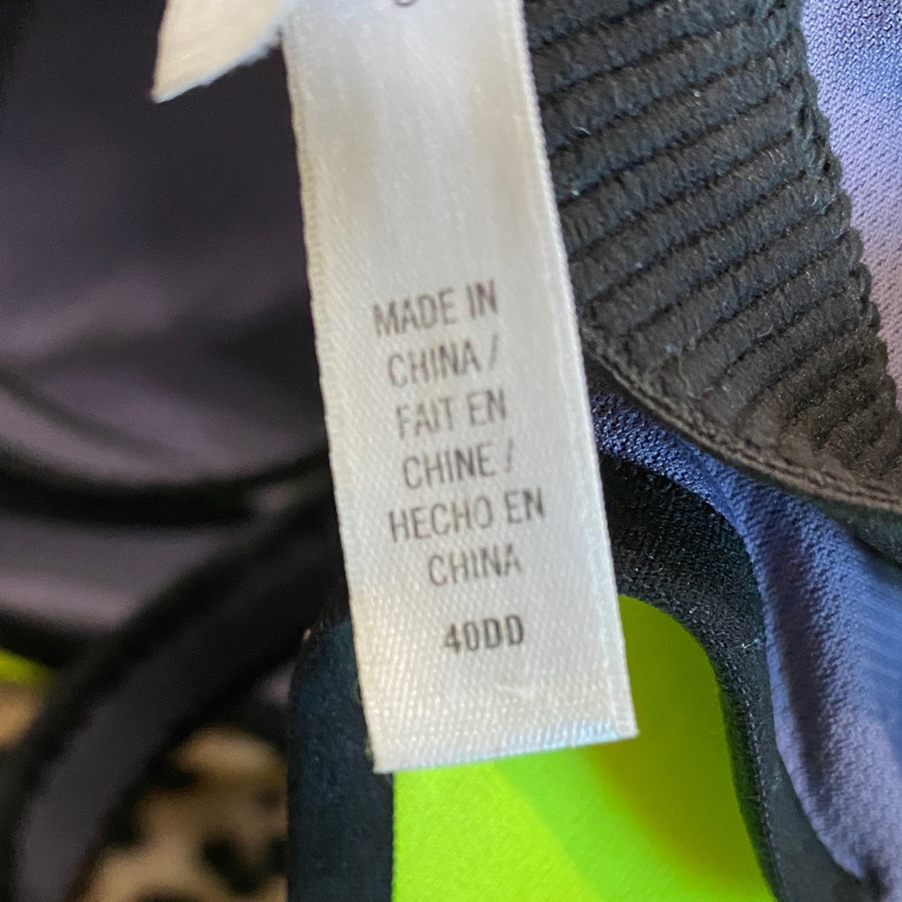 Victoria Secret X Bright Yellow and Gray Sports Bra - Picture 3 of 4